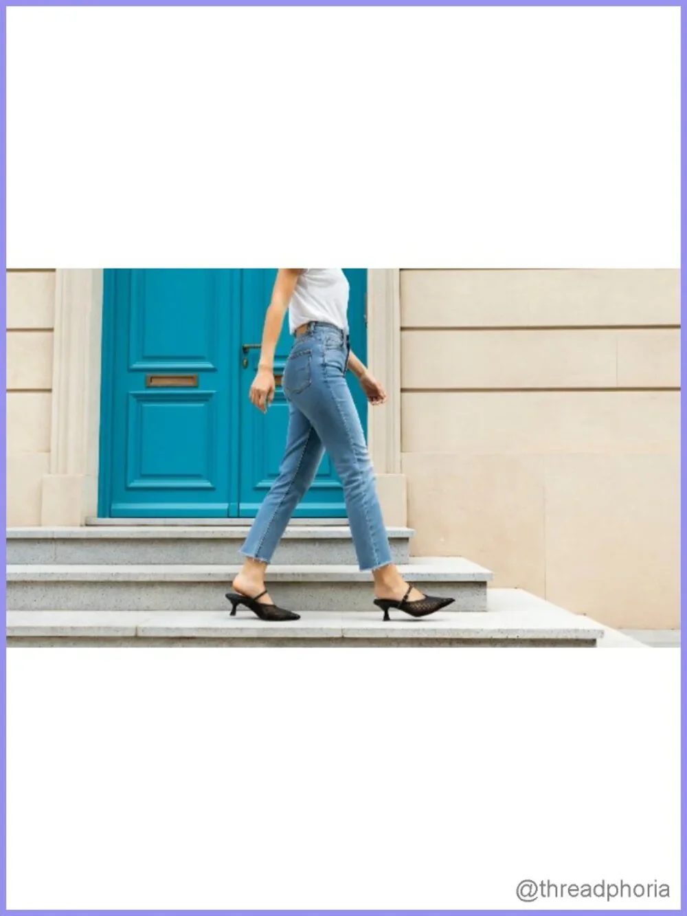 Women's Mesh Kitten Heel Dress Sandals Pointed Toe Slip On PU